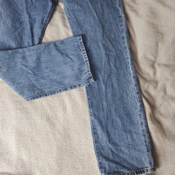 Mens Levi's 501 Button Fly Jeans - Picture 6 of 10